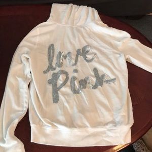 Pink glitter sweater